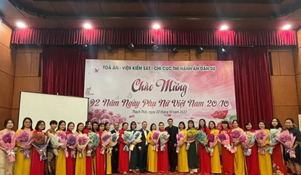 Liên ngành tư pháp huyện Thạch Thất, thành phố Hà Nội tổ chức Kỷ niệm...